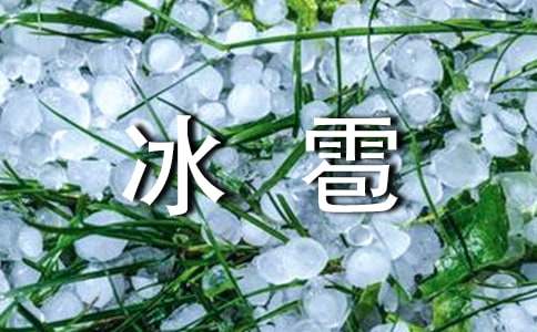 冬天的冰雹小學(xué)作文