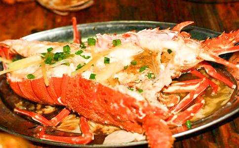 捉龍蝦作文350字