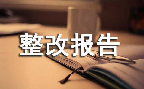 【經(jīng)典】整改報告