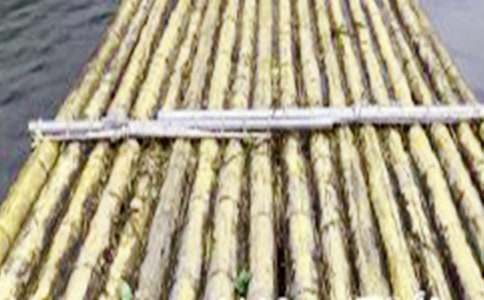 尚湖竹筏游作文